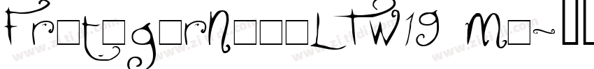 FrutigerNeueLTW1G Me字体转换